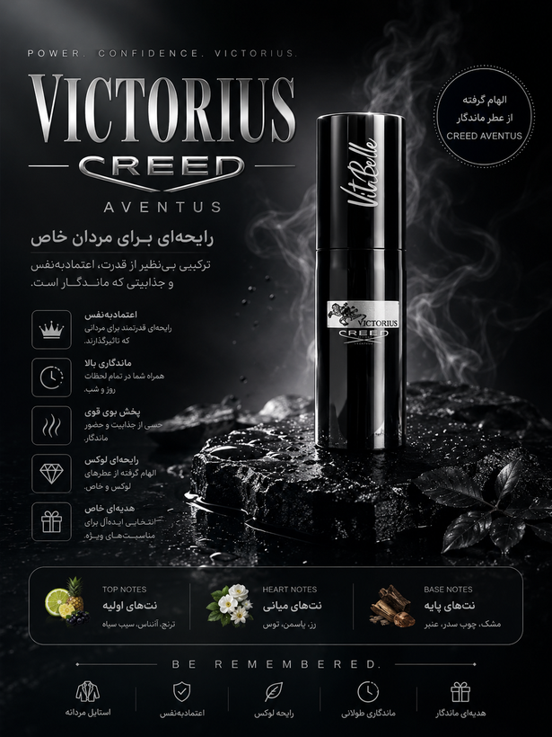 ادپرفیوم مردانه AVENTUS
