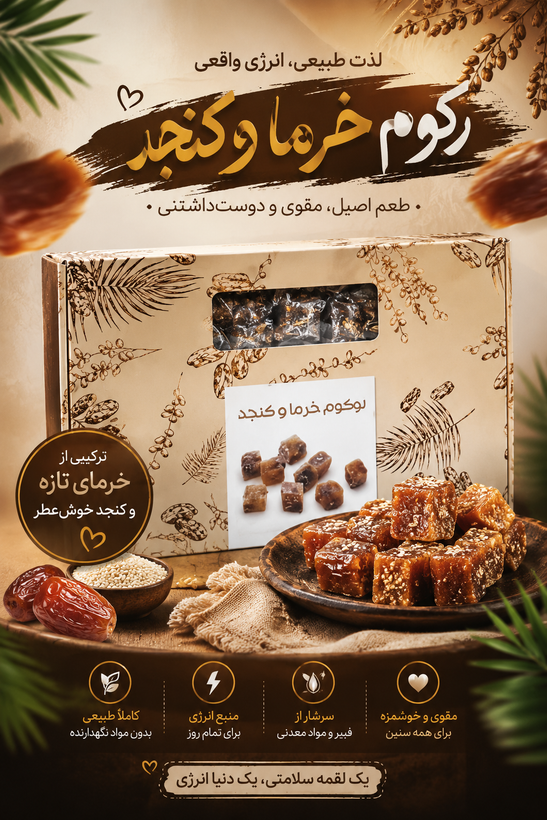 لوکوم مغز دار ۴۰۰ گرمی نرم خوشمزه شیرینی طبیعی مناسب پذیرایی