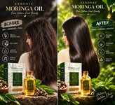 روغن مورینگا ۵۰ میل دارای ویتامین A تقویت ورشد مو حاوی ویتامینهای گروه B